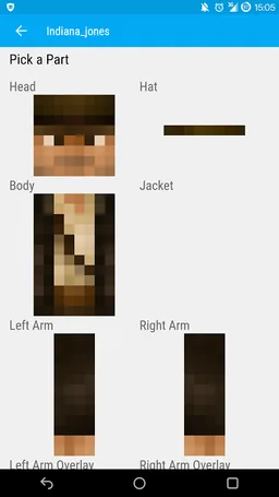 Skin Editor for Minecraft PE screenshot 2