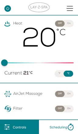 My Lay-Z-Spa App screenshot 1