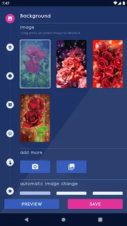 Elegant RedRose Live Wallpaper screenshot 2