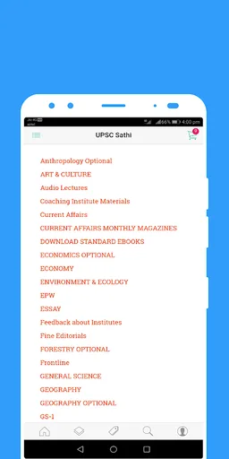 UPSC IAS Preparation App : UPSC Sathi screenshot 2