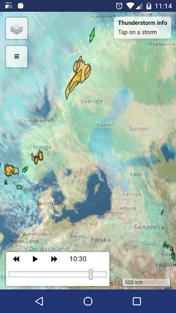 StormTrek: real time thunderstorms nowcasting screenshot 5