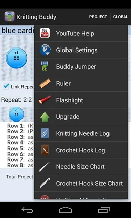 Knitting and Crochet Buddy screenshot 4