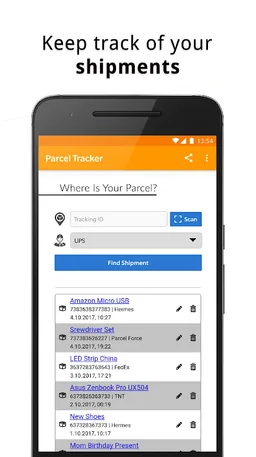 Parcel Tracking screenshot 4