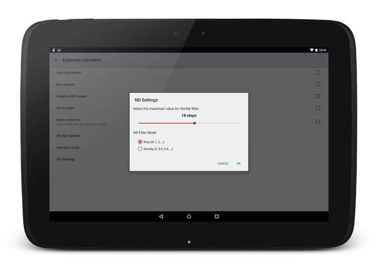 Exposure Calculator screenshot 14