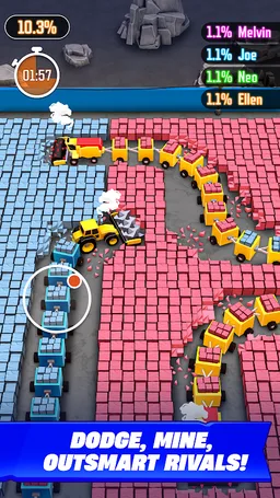 Miner.io -Tractor Stone Mining screenshot 1