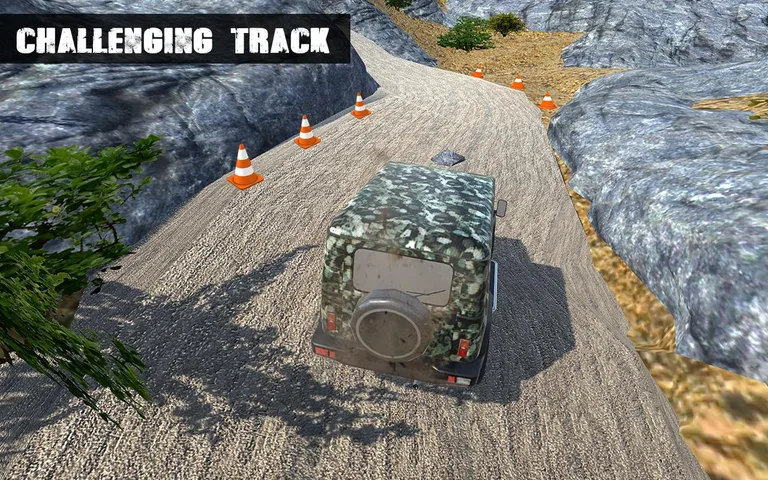 Off-road Army Jeep screenshot 5