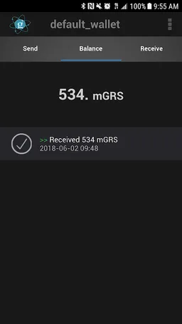 Electrum-GRS screenshot 4