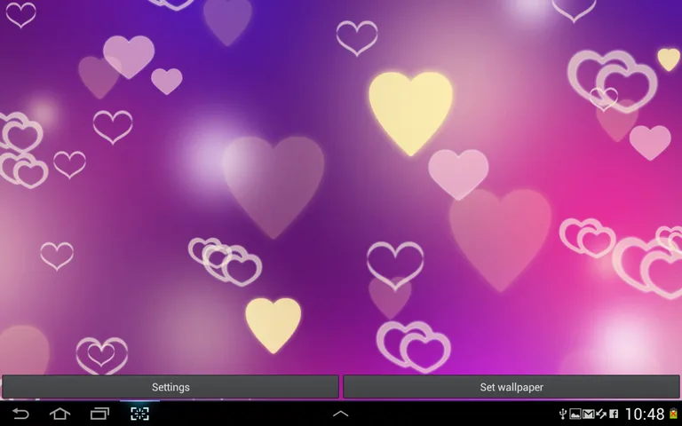 Romantic Live Wallpaper screenshot 2