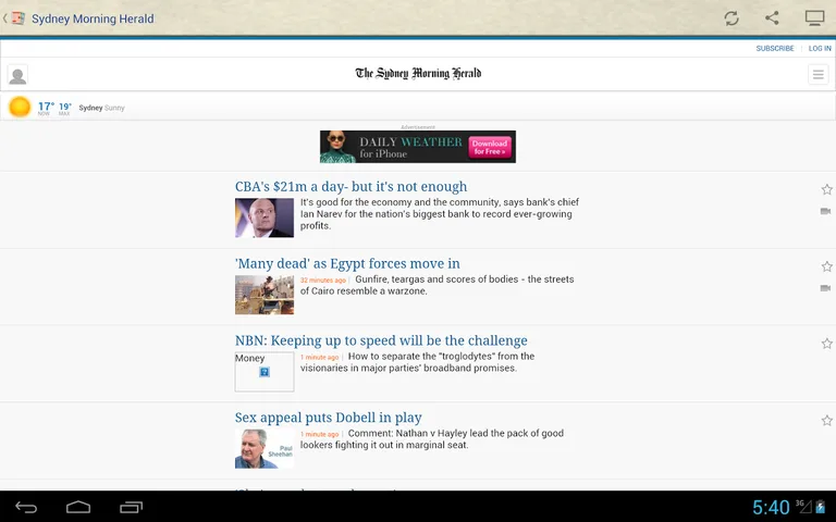 Australia Newspapers screenshot 11