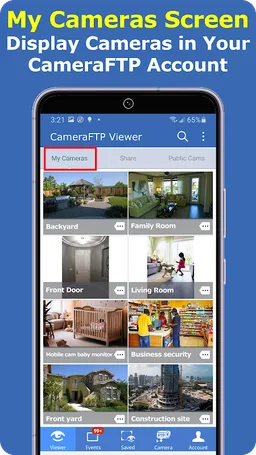 CameraFTP IP Camera Viewer screenshot 2