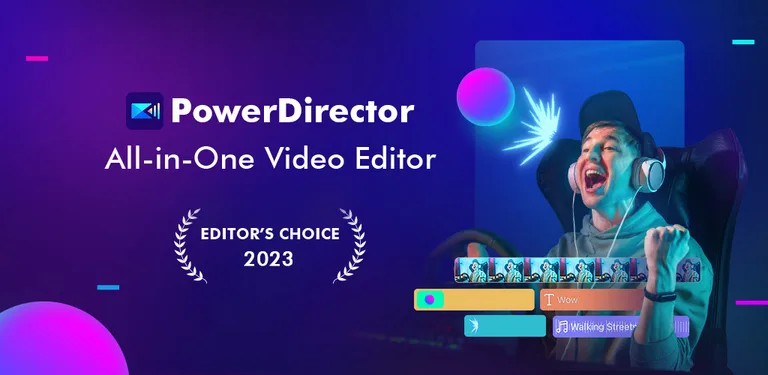 PowerDirector - Video Editor App, Best Video Maker cover image
