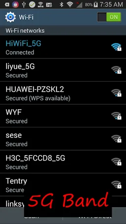 WiFi 5G screenshot 5