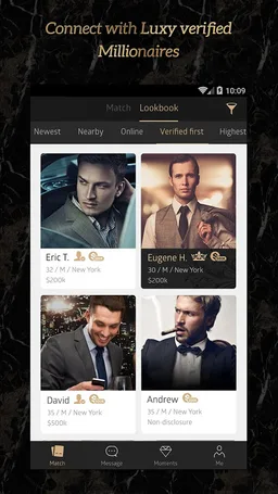 Luxy: Chat & Meet Millionaires screenshot 3
