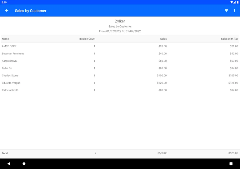 Zoho Books - Accounting App screenshot 10