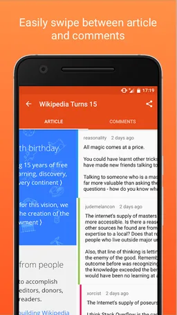 Hex for Hacker News screenshot 7