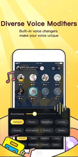 MIYA - Meet Good Voices screenshot 1