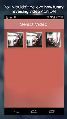 Reverse Video Fun Creater Edit screenshot 1