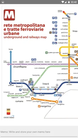 NAPLES METRO BUS MAP screenshot 2