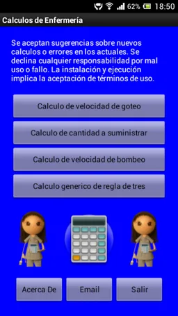 Cálculos de Enfermería screenshot 1