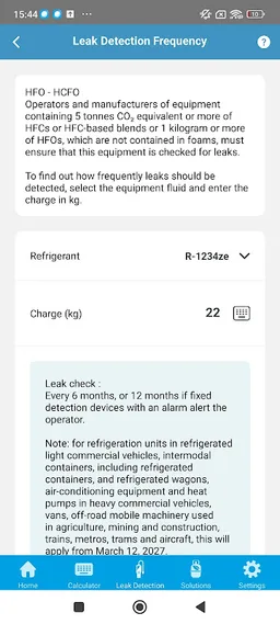 F-Gas Solutions screenshot 2