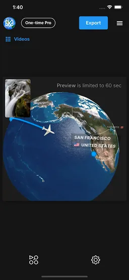 Mult.dev: Animated Travel Maps screenshot 5