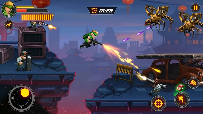 Metal Gun Soldiers Shooting screenshot 4