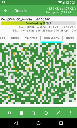 PTorrent - torrent application screenshot 10