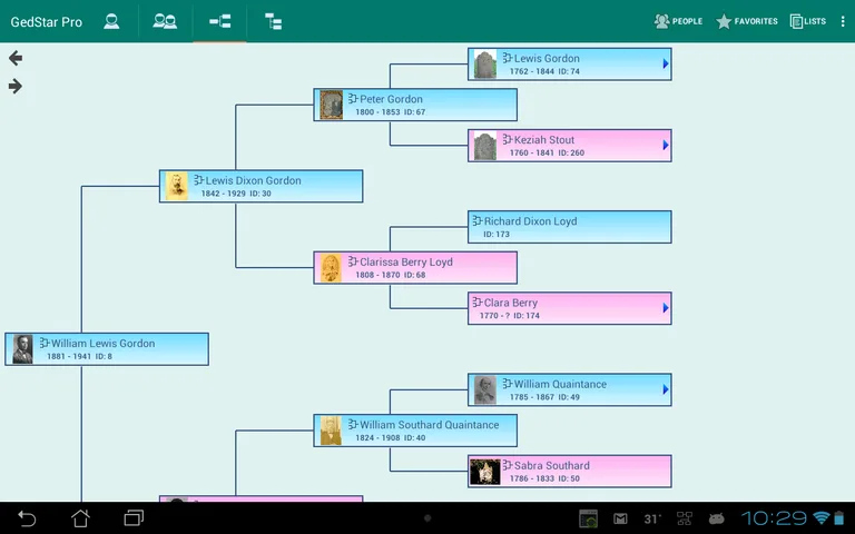 GedStar Pro Genealogy Viewer screenshot 4