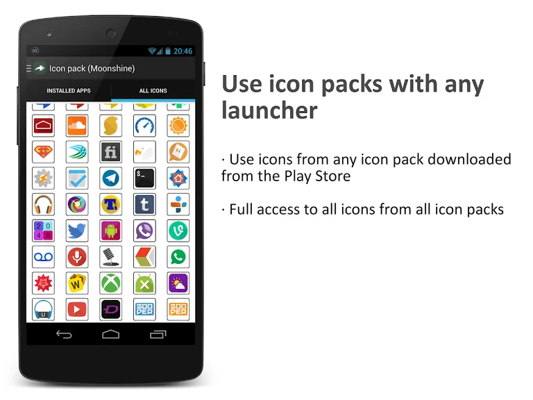 Awesome icons screenshot 2
