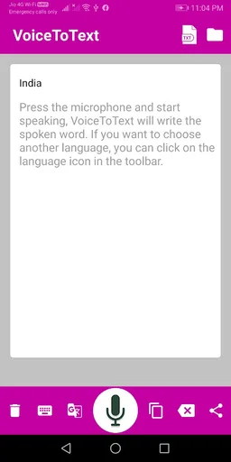 Voice To Text : Voice Note & Voice Typing screenshot 1