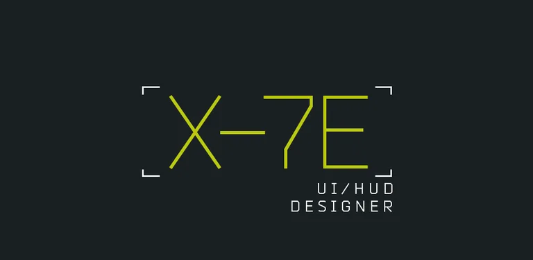 X-7E UI/HUD Designer cover image