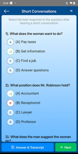 Listening for the TOEIC ® Test screenshot 1