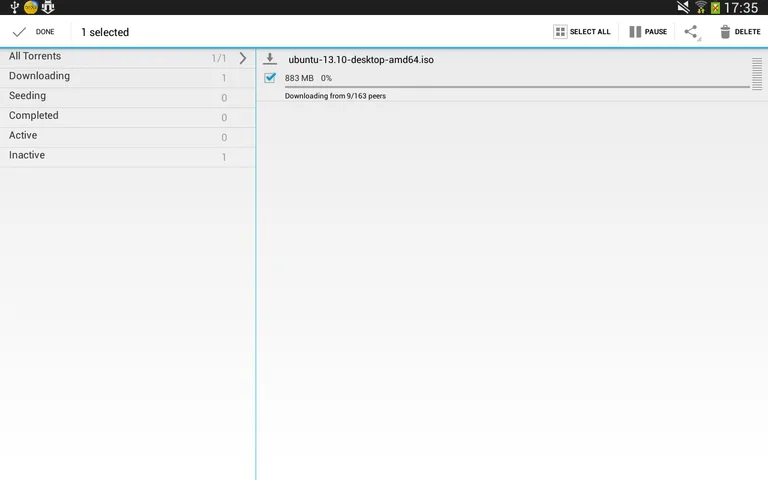 aTorrent - torrent downloader screenshot 3