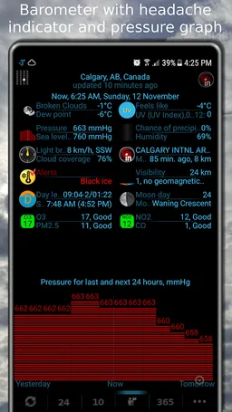 eWeather HDF: weather & alerts screenshot 3