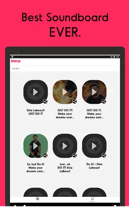 Blerp. Audio Clips, Memes, Quotes & Sound Effects screenshot 4