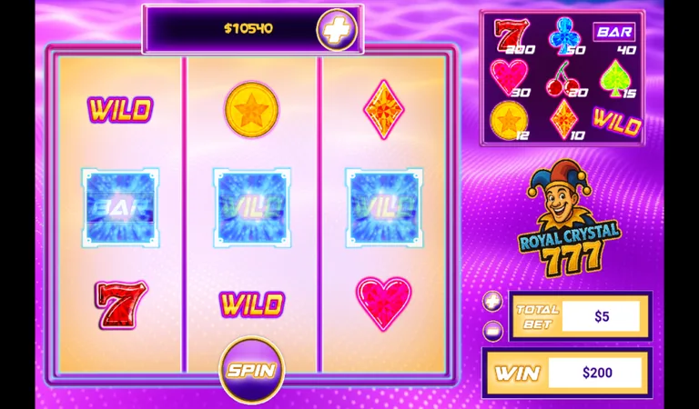 Royal Crystal 777 screenshot 8