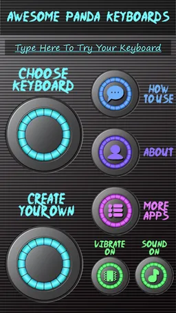 Awesome Panda Keyboards screenshot 2