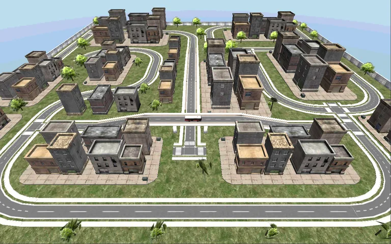 Bus Simulator Park 2015 Free screenshot 2