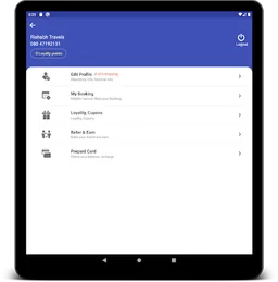 Rishabh Travels screenshot 2