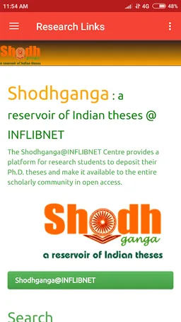 Research Links screenshot 5