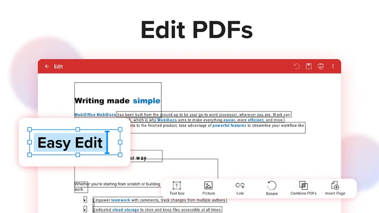 MobiPDF: PDF Editor & Scanner screenshot 11