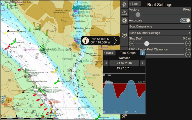 Wärtsilä iSailor screenshot 12