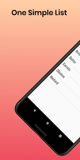 Simple Grocery List screenshot 3