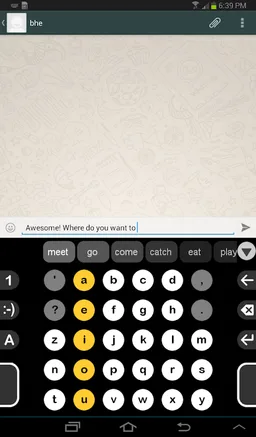 Dextr Alphabetic Keyboard 2.0 screenshot 11