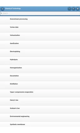 Chemical Technology screenshot 5