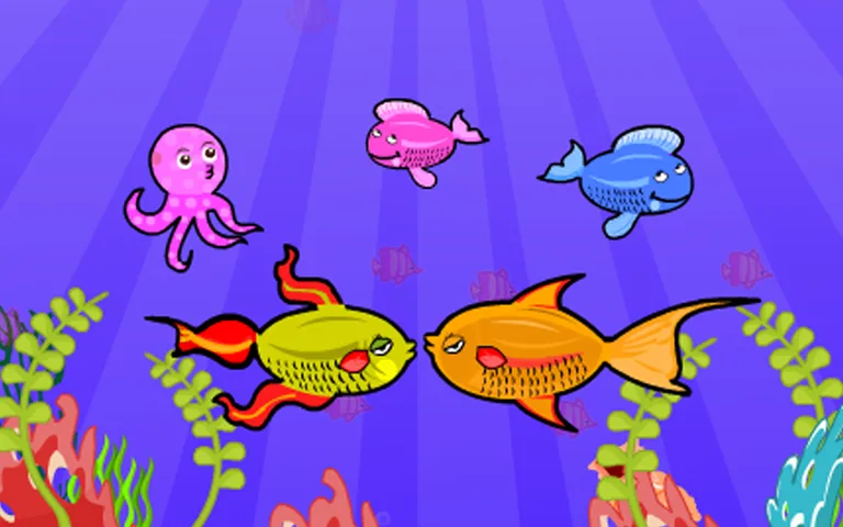 Fun Fish Love Kiss screenshot 6