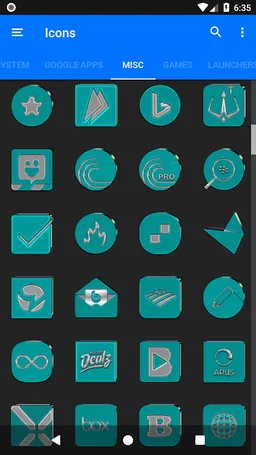 Cyan Icon Pack v2 screenshot 13