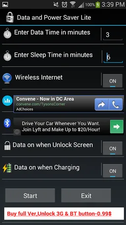 Ultra Battery Saver Lite screenshot 1