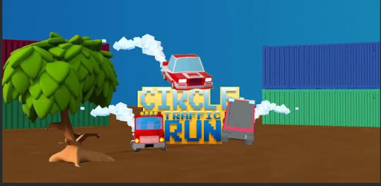Circle Traffic Run : Crossy Crash cover image