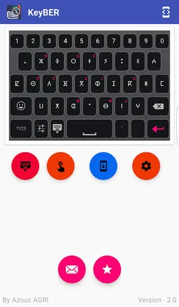 KeyBer Keyboard Amazigh screenshot 4